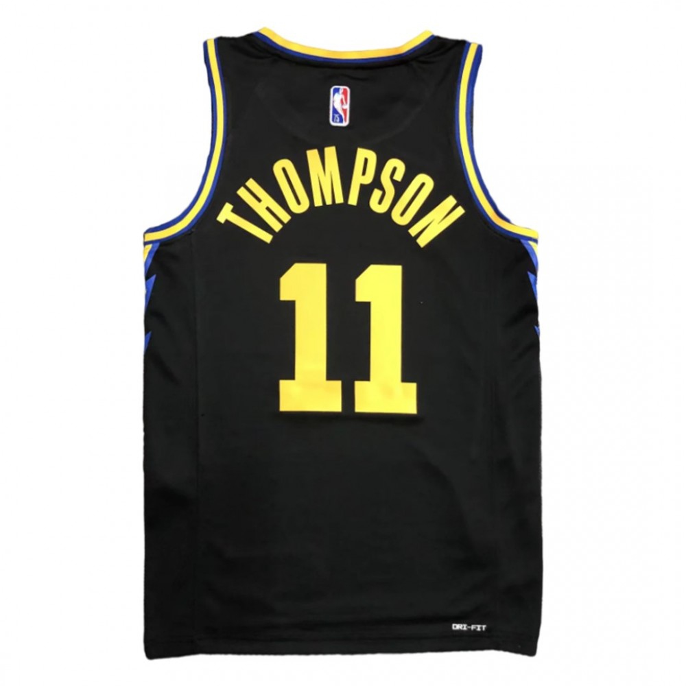Men's Golden State Warriors Klay Thompson #11 Black 2021/22 Swingman Jersey - City Edition-Pro Kit Vault | Brand New 26/27 Sports Jerseys